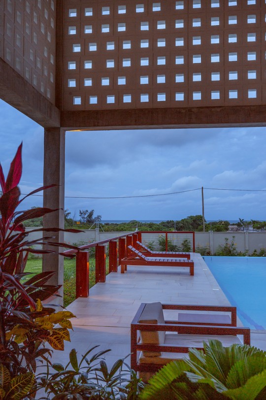 Swimming pool view