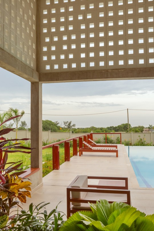 Swimming pool view